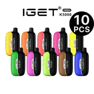iGET Moon Mixed Flavours Wholesale Box (10PCS) – 5000 Puffs